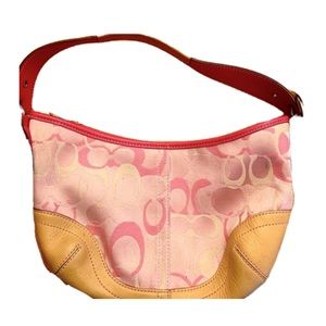 Pink Coach Purse 👛